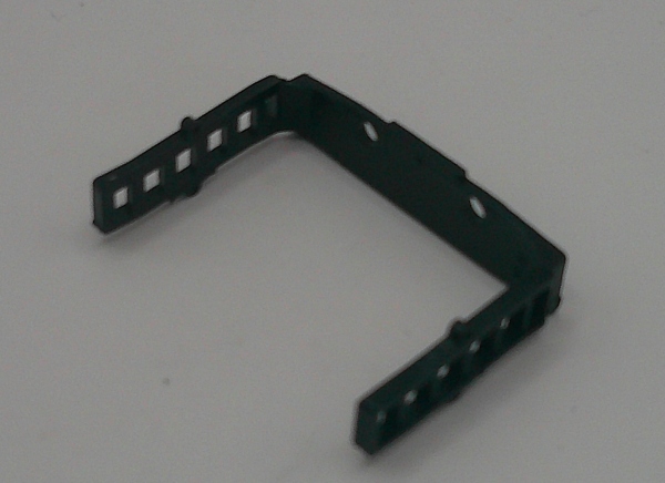 CAB LADDER / LH & RH / BLACK / HO SCALE GS-4 4-8-4