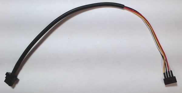 TETHER / DIESEL / 4-POSITION / 250mm L / LEAD A TO DUMMY B / FLAT CONNECTOR