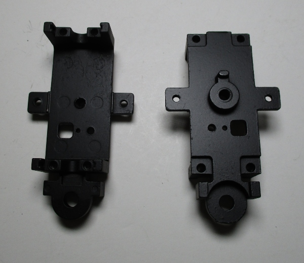 BOLSTER / REAR TRUCK ONLY / BLACK / W/SCALE COUPLER MOUNT / PREMIER CLIMAX