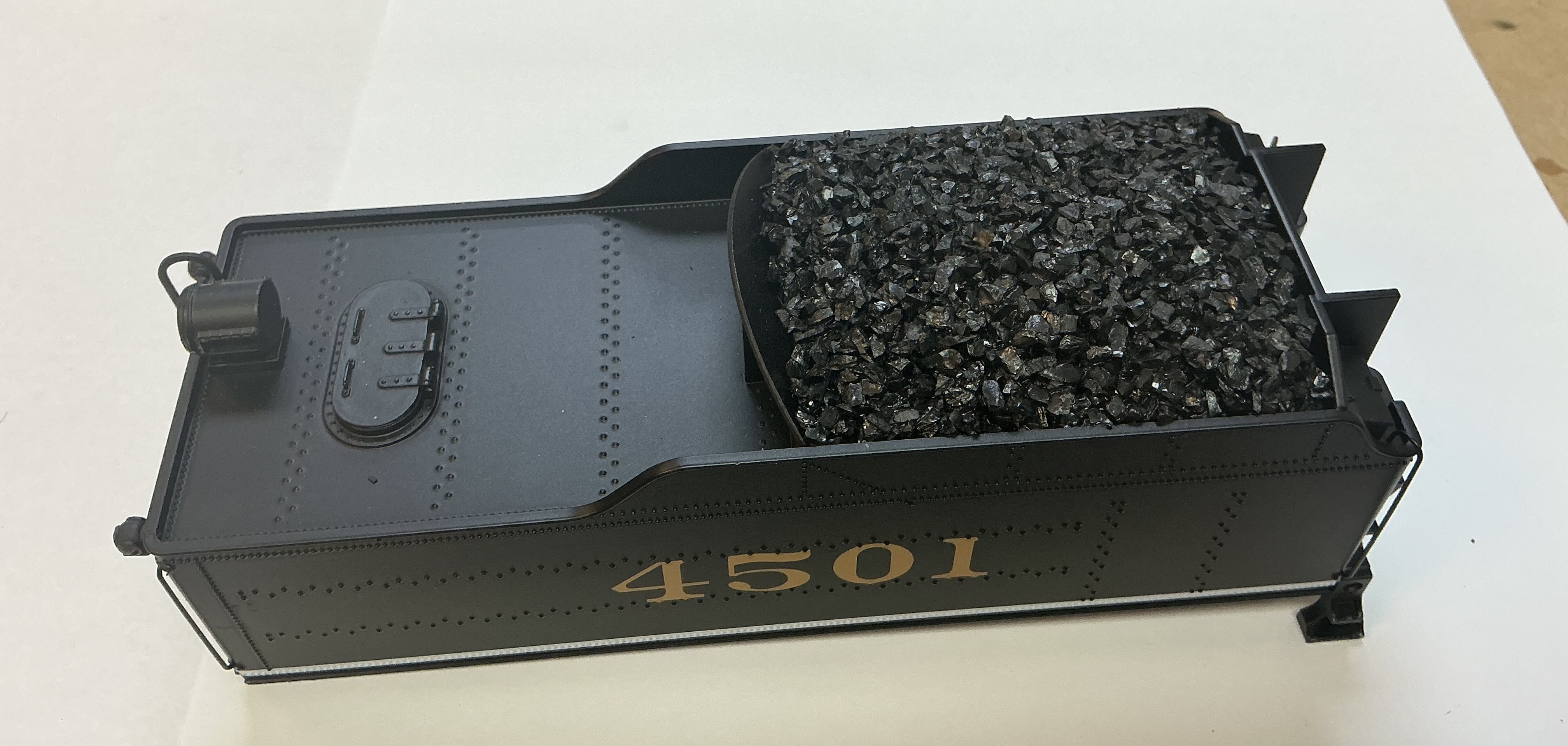 SHELL / TENDER / SOUTHERN #4501 / PS-3 / W/HARNESSES / PREMIER LIGHT MIKADO 2-8-2