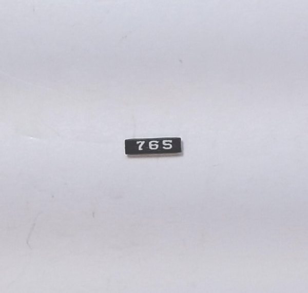 LENS / NUMBER BOARD / LH & RH / NPR #765 / HO SCALE BERKSHIRE 2-8-4 / 80-3292-1