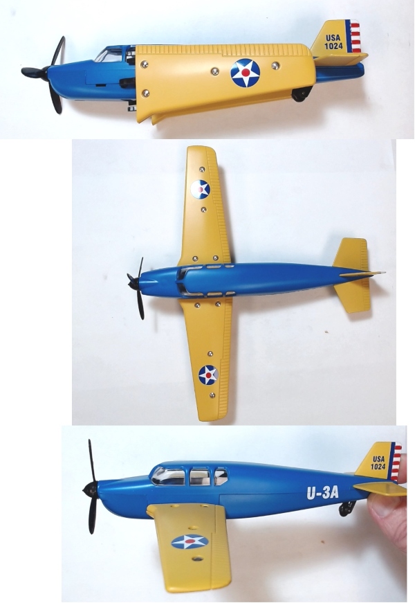 AIRPLANE / RAILKING FLATCAR LOAD / US ARMY AIR FORCE / 30-76004