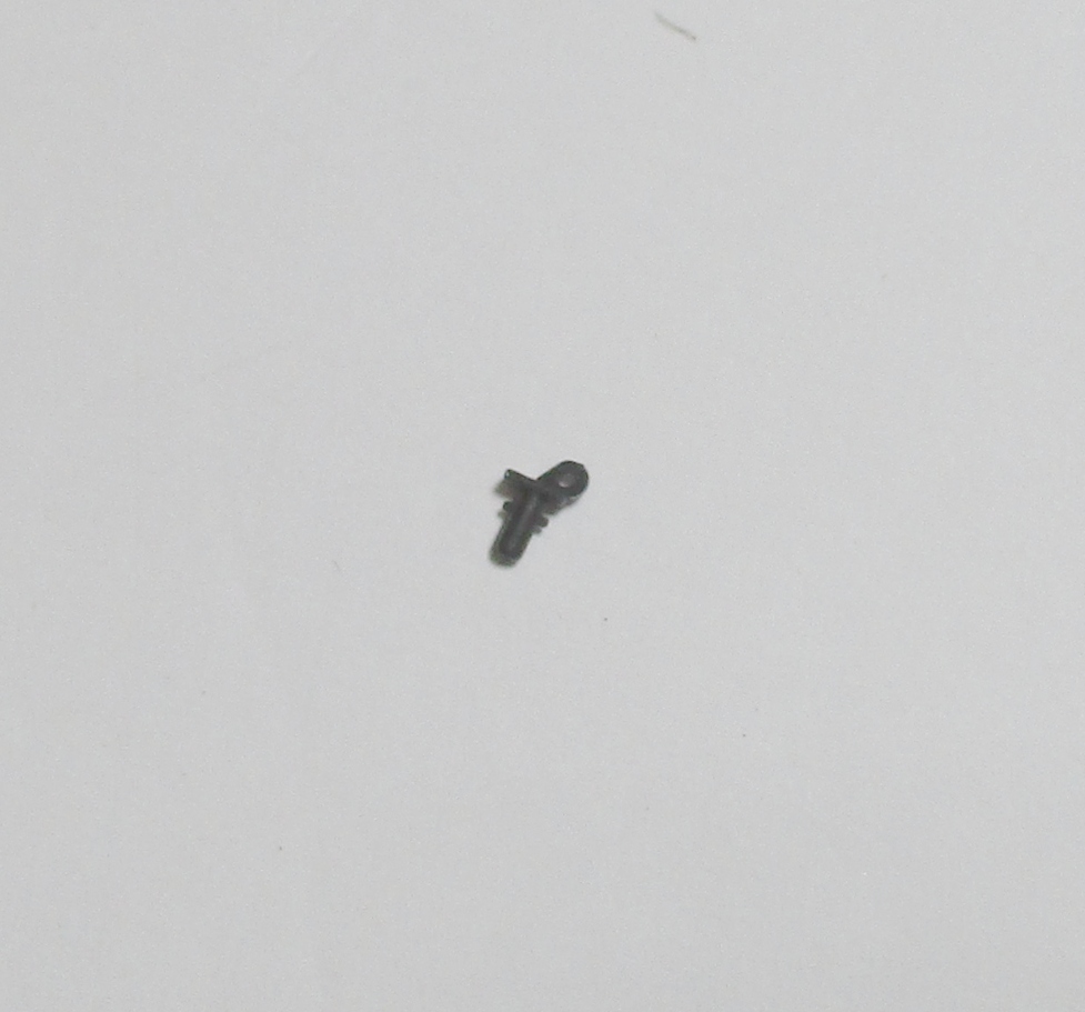 STANCHION / COUPLER CUT LEVER / BLACK / TENDER REAR / HO SCALE N&W J CLASS 4-8-4