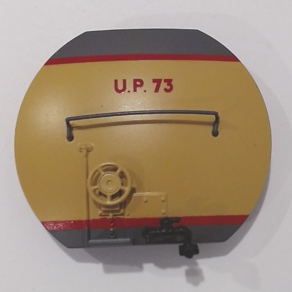 SHELL / END CAP / FUEL TENDER / UP #73 / HO SCALE UP VERANDA