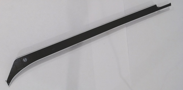 SIDE SKIRT / BLACK & WHITE / LH / PREMIER BNSF GS-4 4-8-4