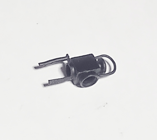 HEADLIGHT HOUSING / FINE SCALE / BLACK / W/LENS / PREMIER DUCHESS CLASS 4-6-2