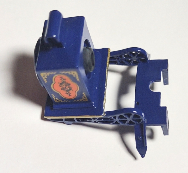 HEADLIGHT HOUSING / RECTANGULAR / W/LENS / BLUE / PREMIER AMERICAN & ESE 4-4-0