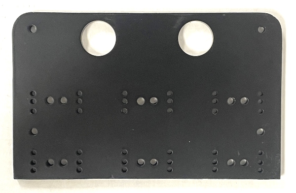 PANEL / BLACK / TINPLATE STANDARD GAUGE 440C CONTROL PANEL