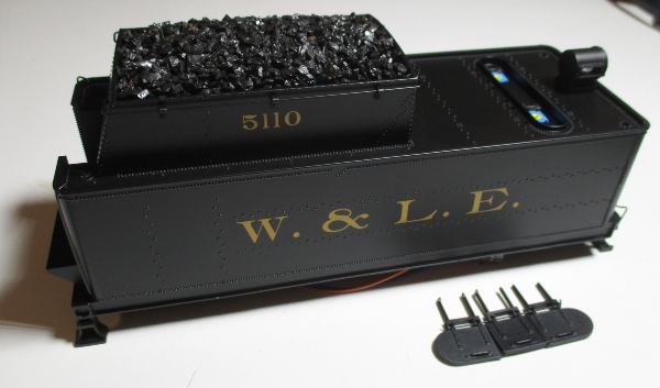 SHELL / TENDER / COMPLETE / PS 3 / WHEELING & LAKE ERIE #5110 / PREMIER 0-8-0