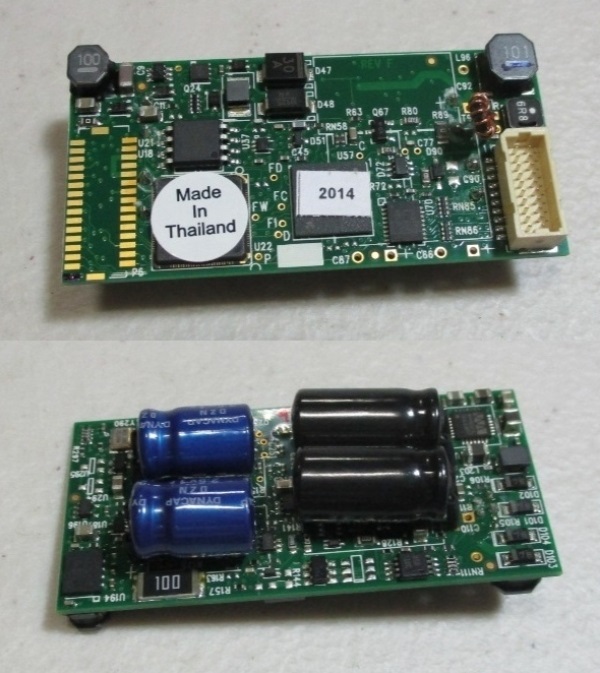 PROTOSOUND 3 / HO SCALE STEAM / AC / TENDER BOARD / ALT CAP LAYOUT / REV F / EMI COMPLIANT