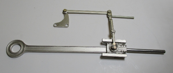 MAIN ROD & CROSSHEAD ASSEMBLY / LH / SATIN SILVER / W/O LUBRICATOR / PREMIER N&W J 4-8-4