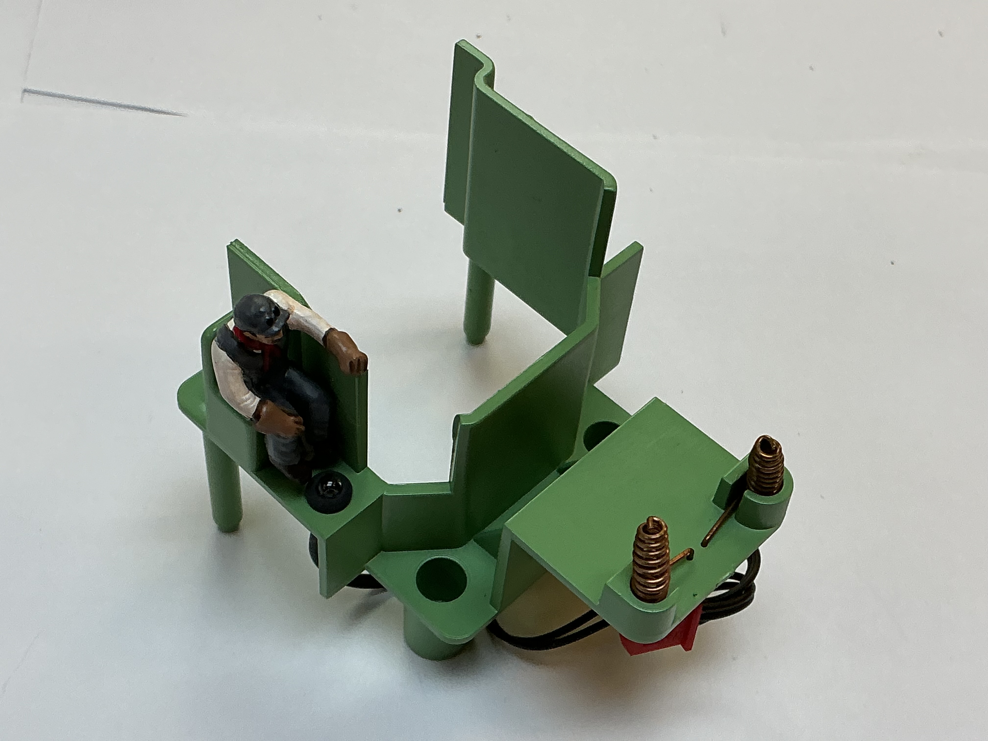 INTERIOR W/ENGINEER & LAMPS / GREEN / PREMIER E-2 & EP-2 BI-POLAR