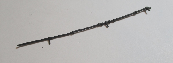COOLING PIPE / BLACK / LOWER LH SIDE OF BOILER / HO SCALE BIG BOY 4-8-8-4
