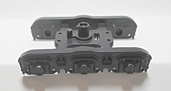 TENDER TRUCK / 6-WHEEL / FRAME ONLY / REAR / HO SCALE N&W J CLASS 4-8-4