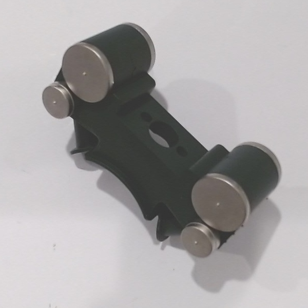 STEAM CHEST / GREEN / W/O CROSSHEAD GUIDES / CRESCENT MOON / PREMIER PS-4 PACIFIC 4-6-2