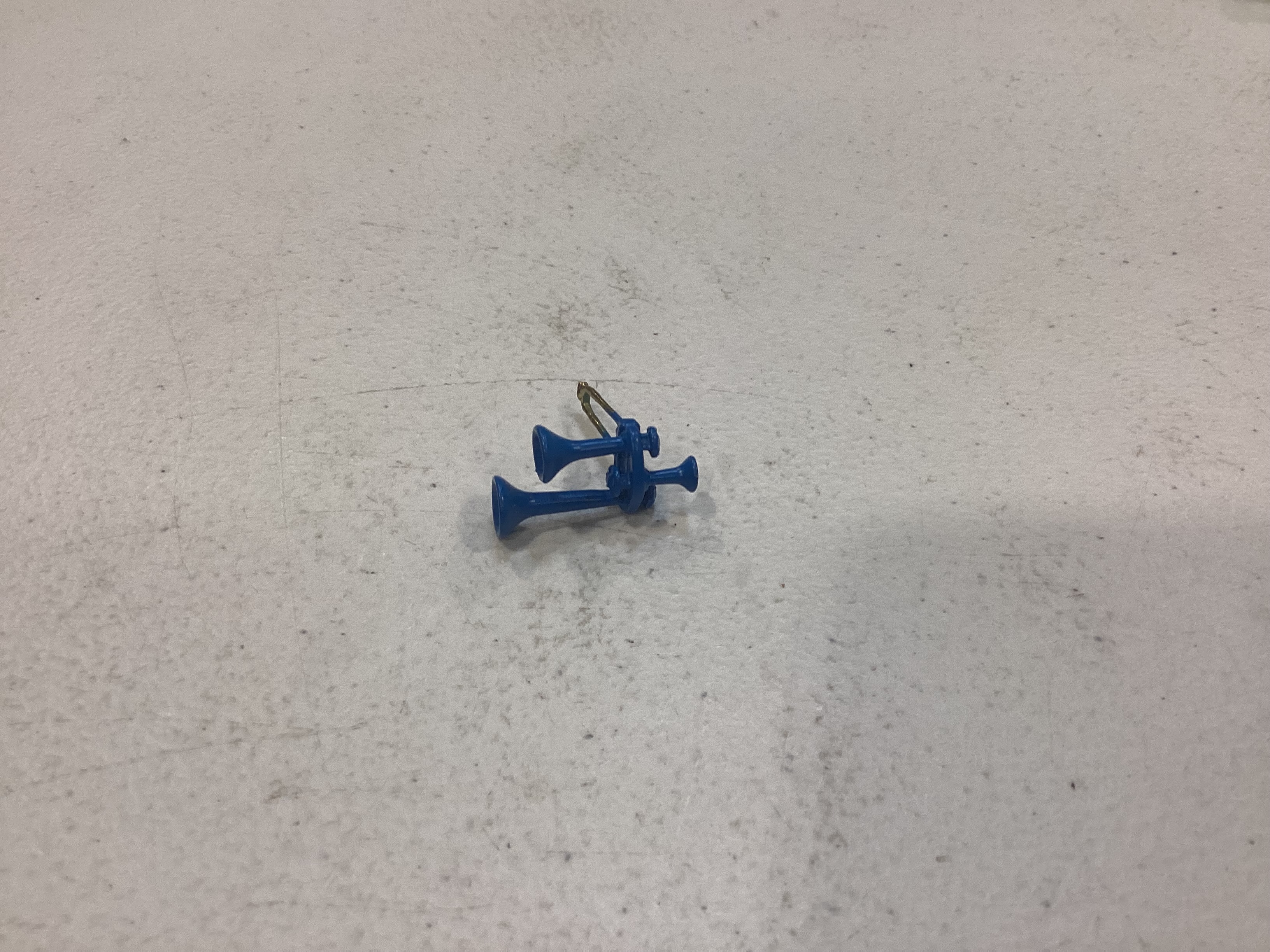 HORN / 3-CHIME / BLUE /RAILKING  ONE GAUGE DASH-8