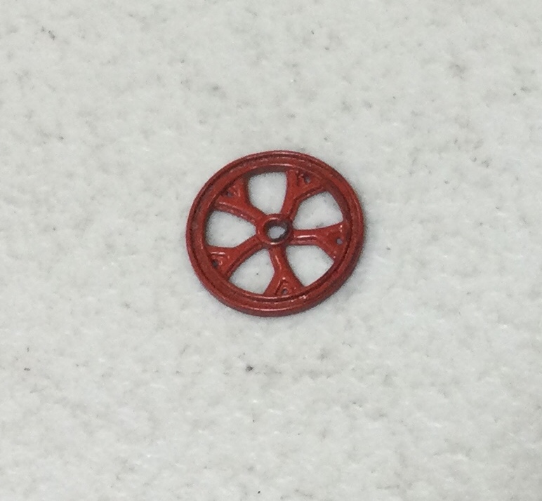 HANDLE / ASH PAN / RED / RAILKING ONE GAUGE CHALLENGER & BIG BOY