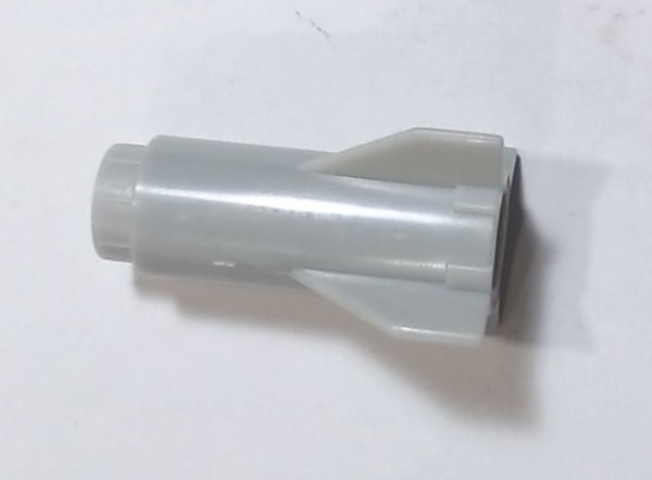 ROCKET FINS / REAR / UNPAINTED / RAILKING ROCKET TRAILER