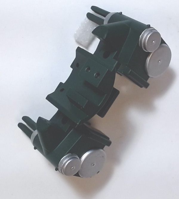 STEAM CHEST / GREEN W/SILVER CYLINDER CAPS / RAILKING USRA 0-6-0