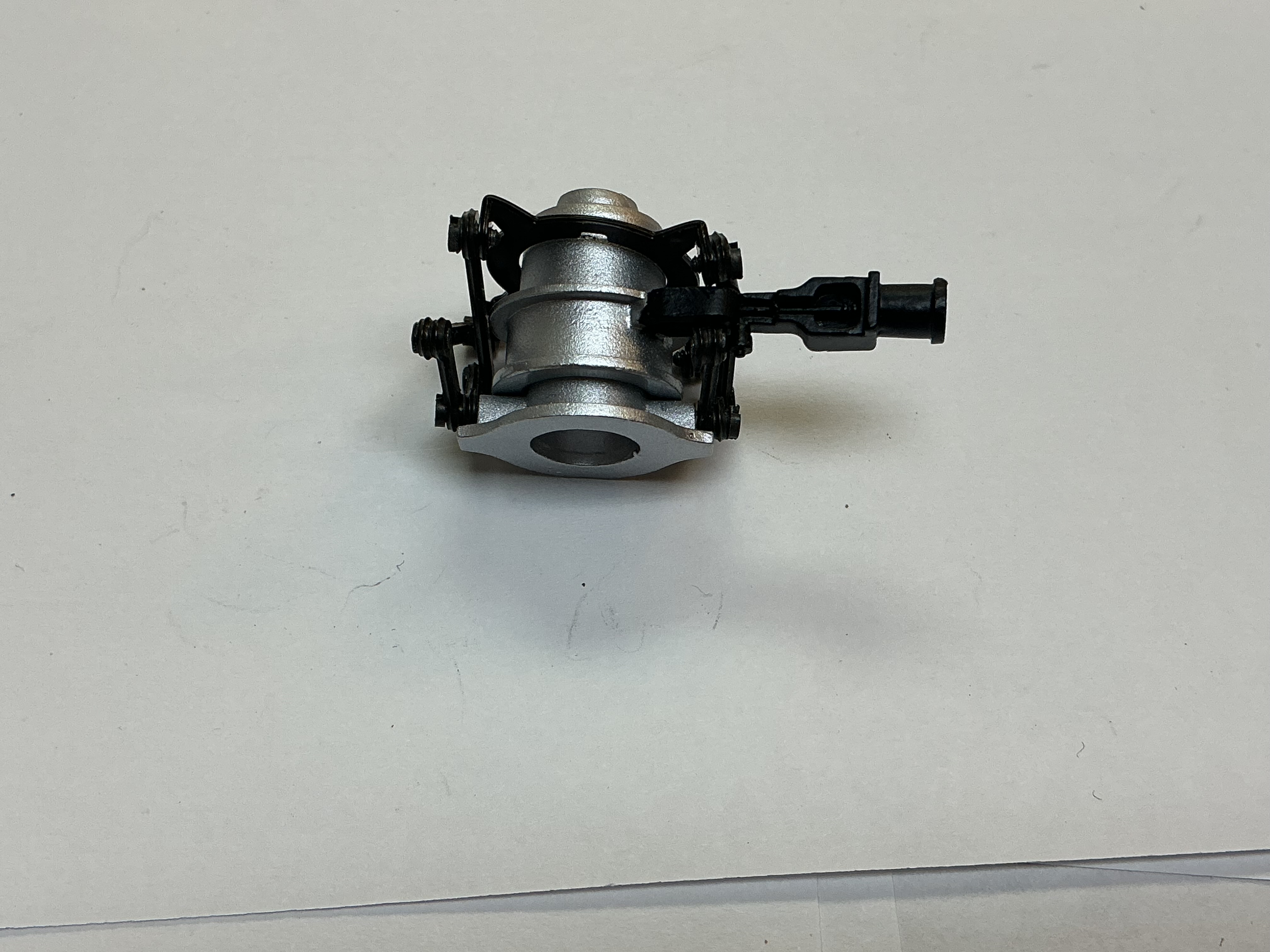 SMOKE STACK / SILVER / W/STACK LIFTER MECHANISM / PS 3 / PREMIER ATSF NORTHERN 4-8-4