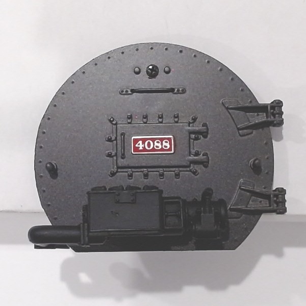 BOILER FRONT / GRAPHITE / W/WATER PUMP / SOUTHERN #4088 / W/O BELL / PREMIER M-2 CHALLENGER 4-6-6-4
