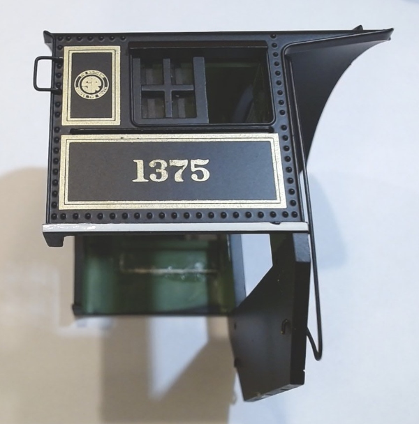 CAB / #1375 / SOUTHERN BLACK / PREMIER HEAVY PACIFIC 4-6-2