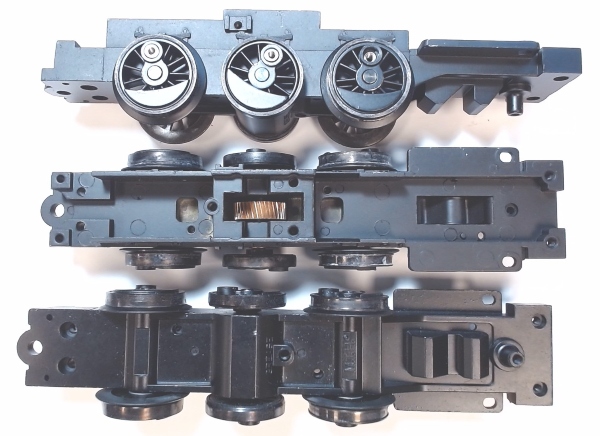 DRIVE BLOCK / 3-AXLE / BLACKENED RIMS / RAILKING USRA 0-6-0 