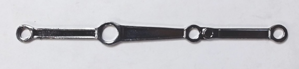 SIDE ROD / BLACKENED / LH & RH / RAILKING 4-8-2 L-3 MOHAWK 