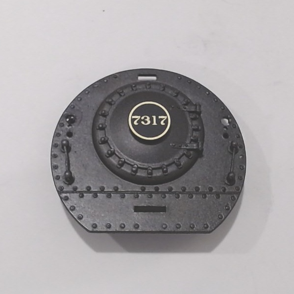 BOILER FRONT / BARE / GRAPHITE / B&O #7317 / PS 3 / PREMIER Y-3 2-8-8-2