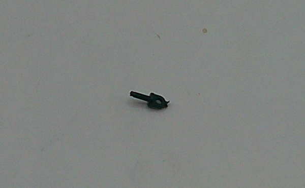 STANCHION / CAB SIDE HANDRAIL / BLACK / HO SCALE GS-4 4-8-4