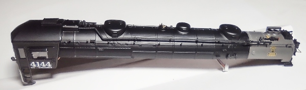 SHELL / BOILER / TOP HALF / COMPLETE W/CAB / SOUTHERN PACIFIC #4144 / HO SCALE CAB FORWARD 4-8-8-2