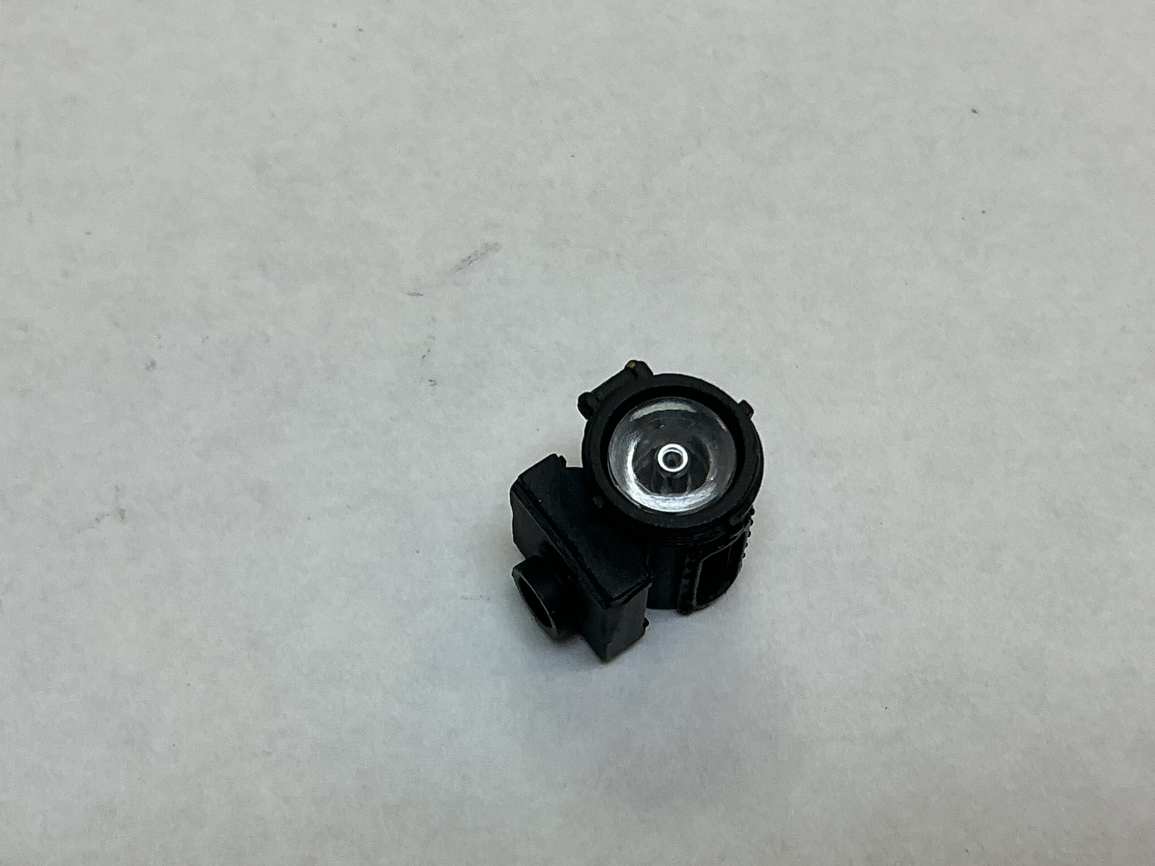 HEADLIGHT HOUSING / BACK UP LIGHT / W/LENS / W/O NUMBER BOARDS / BLACK / PREMIER CAMELBACK 4-6-0
