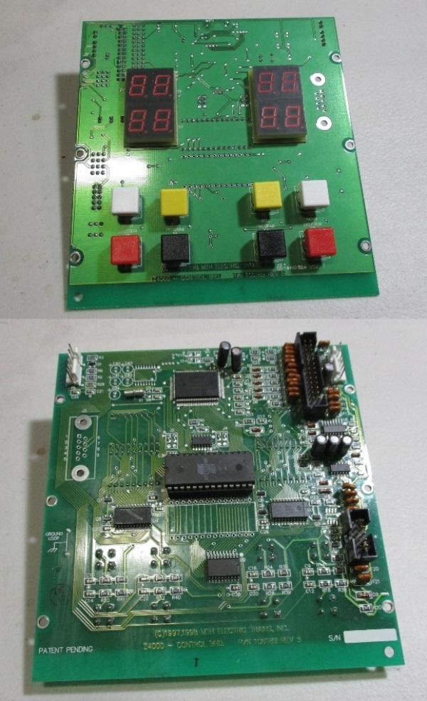 PCB / CONTROL BOARD / W/DIGITAL DISPLAY / 2nd PRODUCTION RUN SERIAL NUMBERS BEGINING WITH 1198 OR HIGHER  / Z-4000 TRANSFORMER