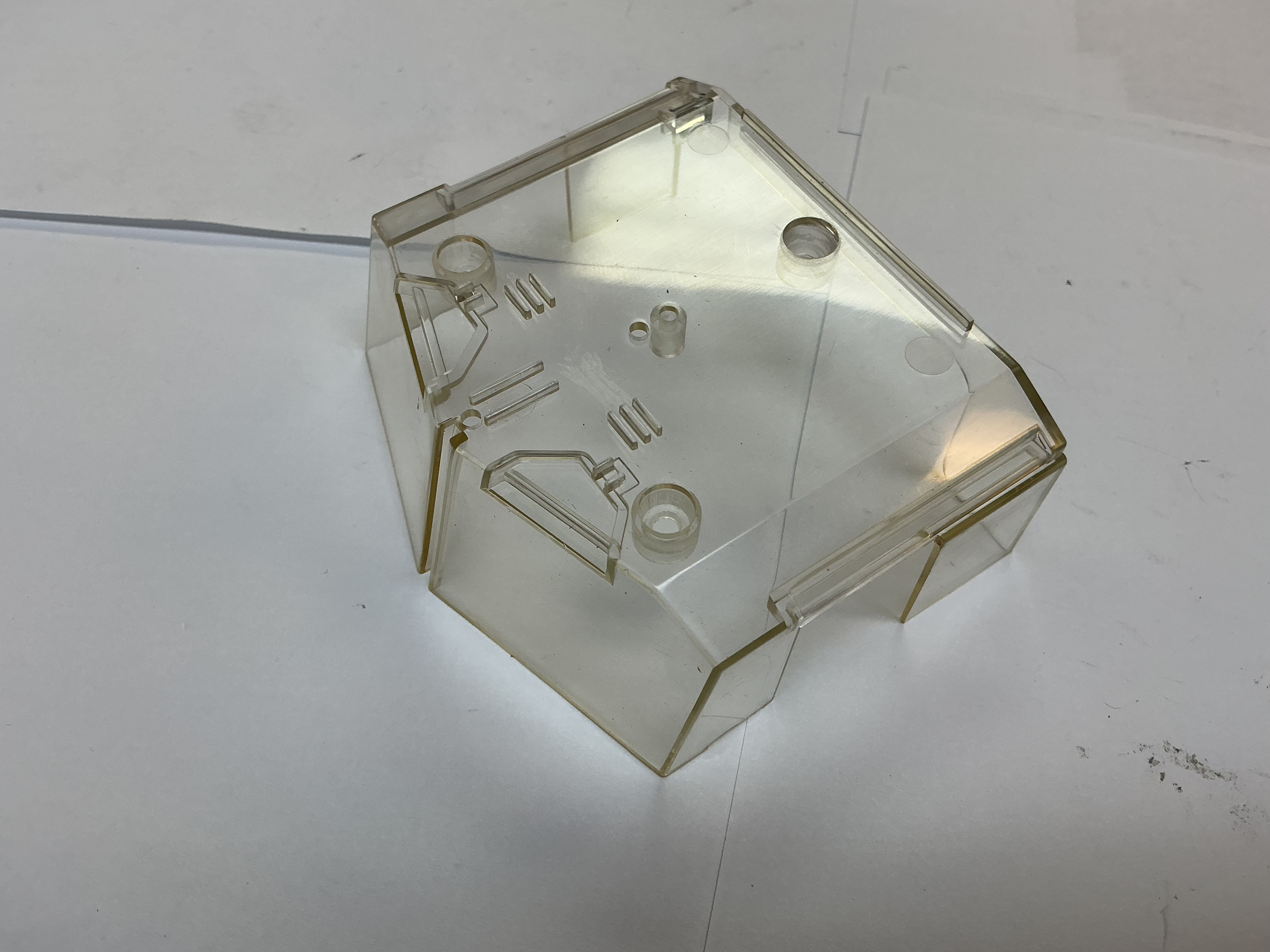 WINDSHIELD / CLEAR / RAILKING ONE GAUGE DASH-8