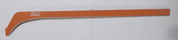 BOILER SKIRT / ORANGE & SILVER #4411 / LH / RAILKING SP DAYLIGHT GS-4 4-8-4 
