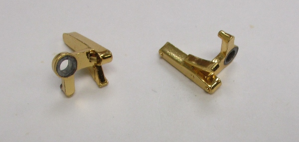 BRAKE SHOE / GOLD PLATED / RH REAR / 11.5MM l / DIE-CAST / PREMIER J-1e HUDSON 4-6-4 