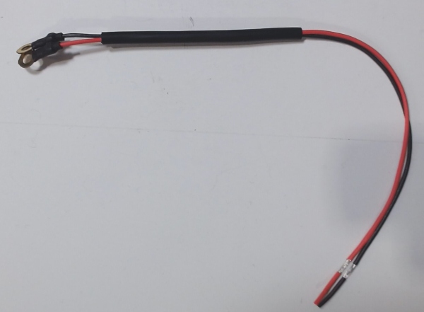 WIRE HARNESS / PICKUP & GROUND / OBSOLETE USE BC2000007 / WIRES W/RING TERMINALS / ASSORTED WIRE LENGTHS / RED & BLACK WIRES