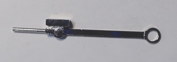 MAIN ROD & CROSSHEAD ASSEMBLY / LH / NICKEL / RAILKING 4-6-2, 4-6-4, 