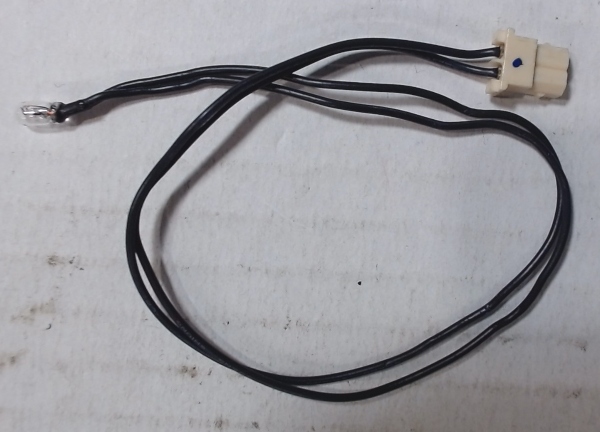 LAMP / 6V / 60mA / 3mm D x 6.3mm L / ASSORTED LENGTH WIRES / SINGLE LAMP / USE CA-0000074