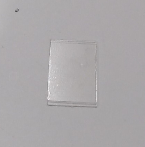 WINDOW / CAB / SIDE WINDOWS / CLEAR / 12.55mm W x 17.5mm L / PREMIER HEAVY PACIFIC 4-6-2