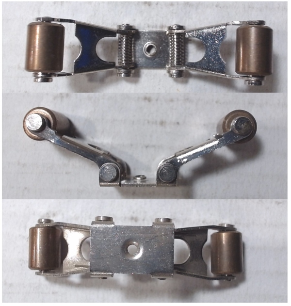 PICK UP / O GA / DOUBLE / 8mm DIAM x 10.75mm W / 19.7mm L RIVET TO RIVET / W/THREADED HOLE