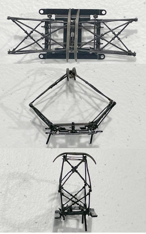PANTOGRAPH / BLACK / SOUTH SHORE VERSION / HO SCALE LITTLE JOE