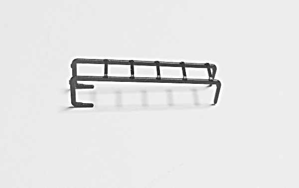 LADDER / 5-RUNG / TENDER REAR / BLACK / HO SCALE N&W J CLASS 4-8-4