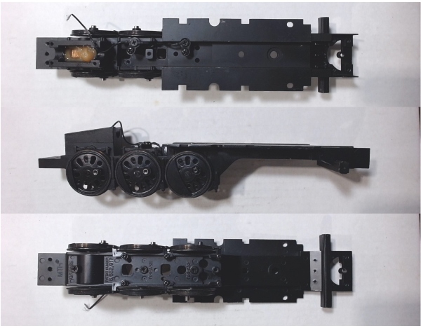 DRIVE BLOCK / 3-AXLE / REAR / PS 2 & 3 / PS 3/2 FEATURE PICK UP / O SCALE 2-RAIL / PREMIER Z-6 CHALLENGER 4-6-6-4 