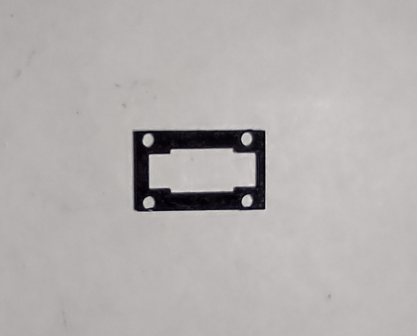 GASKET / GEAR BOX / 17.3mm W x 27.7mm L / PREMIER AMERICAN & ESE 4-4-0