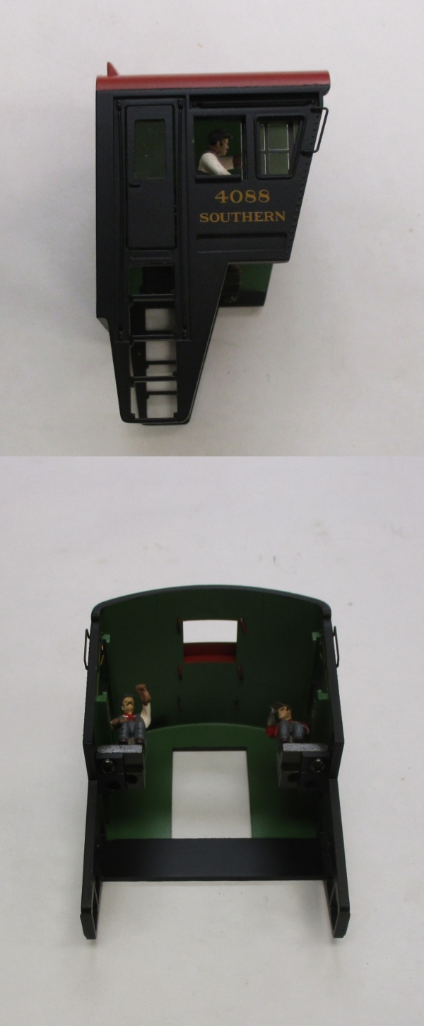 CAB / COMPLETE / SOUTHERN #4088 / W/FIGURES / W/WINDOWS / W/GREEN INTERIOR / PREMIER Z-6 CHALLENGER 4-6-6-4