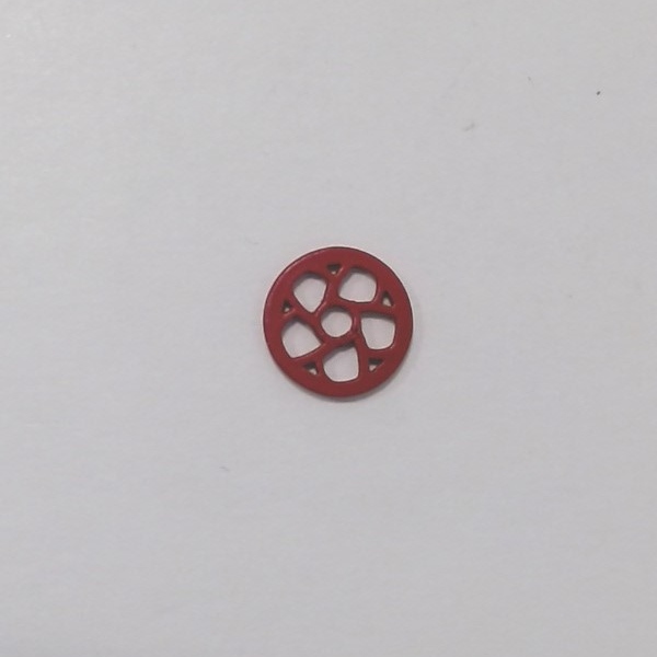 ASH PAN HAND WHEEL / RED / W/O MOUNTING POST / PREMIER CHALLENGER 4-6-6-4 / PREMIER BIG BOY 4-8-8-4 