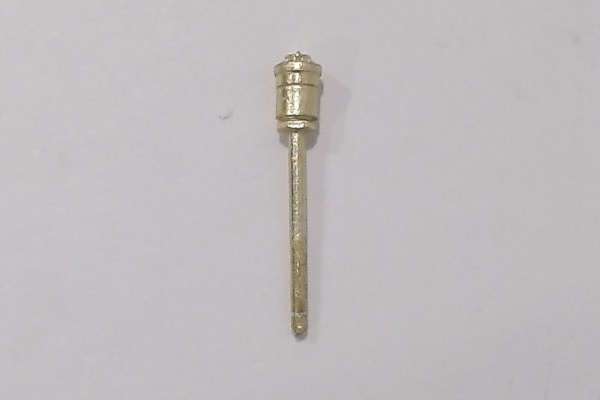 POP OFF VALVE / SINGLE / 7.25mm TALL / DULL BRASS / PREMIER CHALLENGER 4-6-6-4