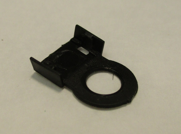 WIRELESS DRAWBAR / COVER / BOTTOM / PLASTIC / FOR VERTICAL PLUG / BLACK PLASTIC