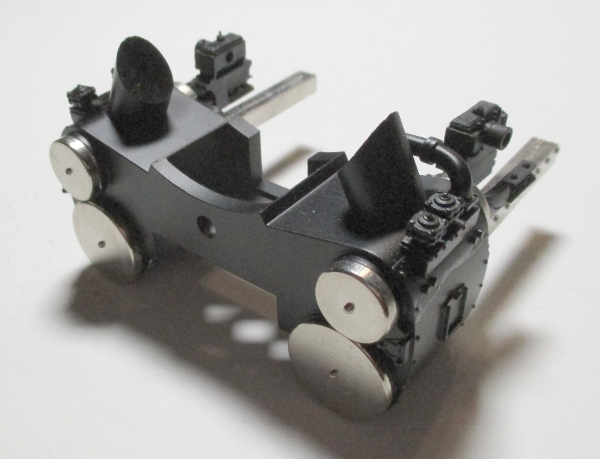 STEAM CHEST / W/NICKEL CROSSHEAD GUIDES / BLACK / PS-1 PREMIER GREENBRIER 4-8-4